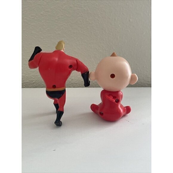 McDonalds Happy Meal Toy Disney/Pixar The Incredibles Mr. Incredible &‎ Jak Jak - Picture 3 of 4